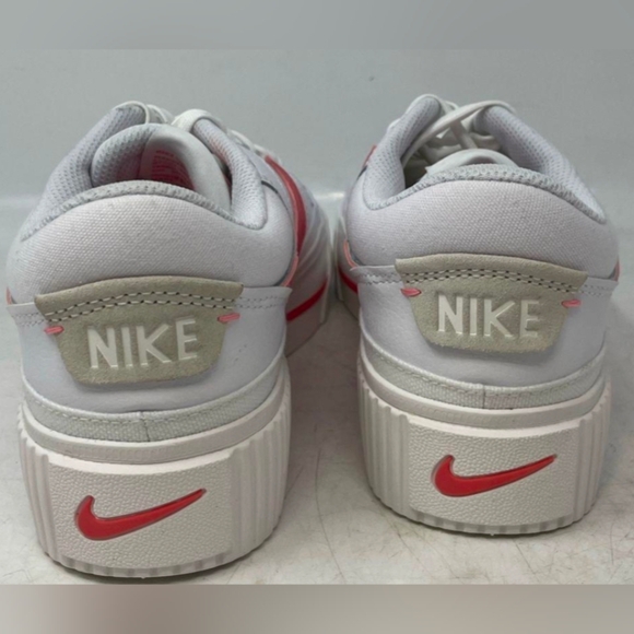 Nike Court Legacy Lift Platform "Sea Coral” Sneakers Size 7 NWOT MSRP 94.99 - Picture 5 of 8